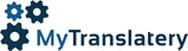 Logo käännöstoimisto MyTranslatery, Tallinn